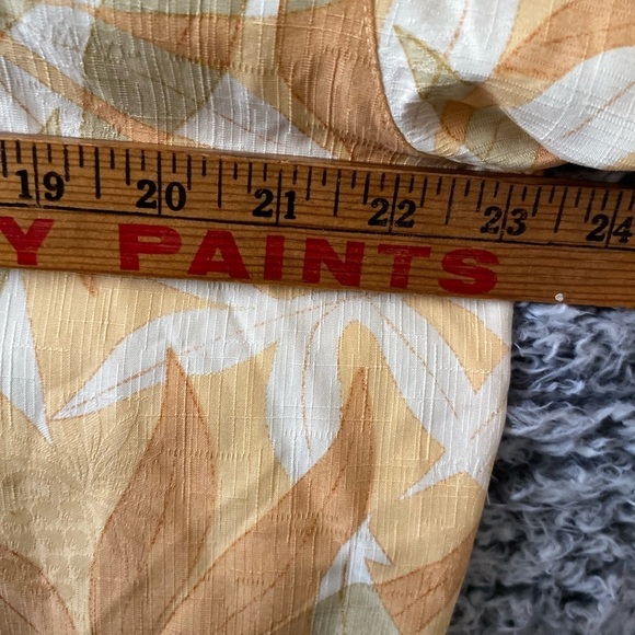 Vintage Tommy Bahama Silk Hawaiian Shirt Floral Aloha 90s y2k Mens M Orange - Picture 5 of 6